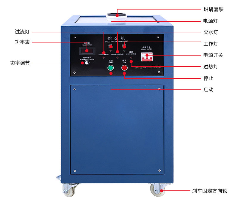 溶金机示意图
